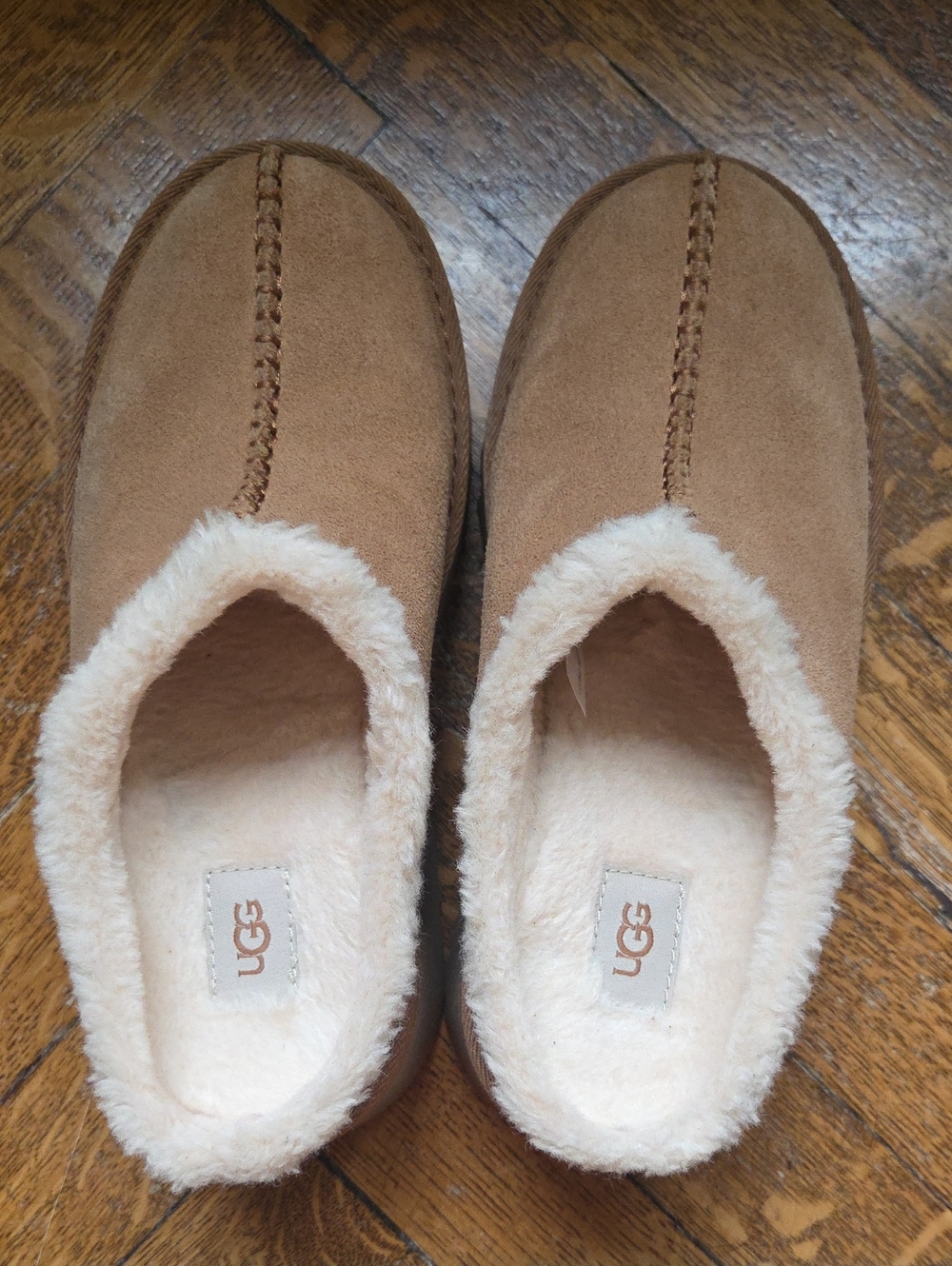 UGG New Heights Cozy Platform Clog In Chestnut